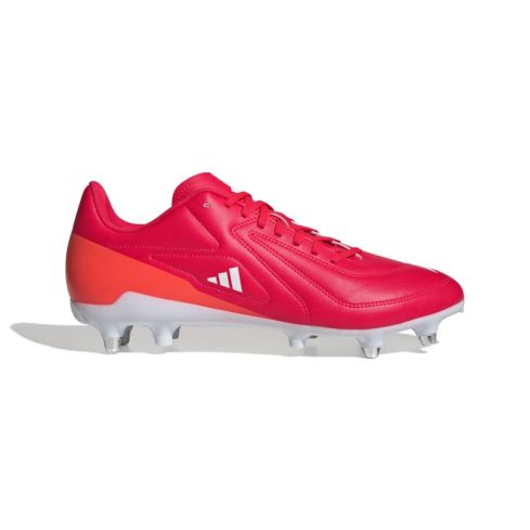 Scarpe da Rugby RS15 (SG) Tacchetti Ibridi Multi-Terrain Rosse e Arancioni – Adidas