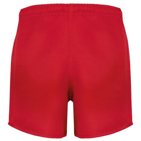 Pantaloncini Rugby Bambini Rossi - ProAct