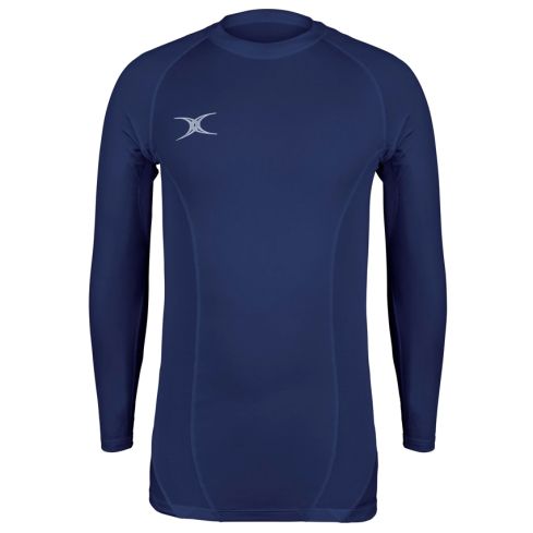 Maglia intima termica da rugby per bambini Atomic II Midnight Blue - Gilbert